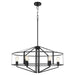 Myhouse Lighting Quorum - 8373-6-59 - Six Light Pendant - Tobin - Matte Black