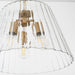 Myhouse Lighting Quorum - 8803-3-47 - Three Light Pendant - Lawton - Brushed Brass