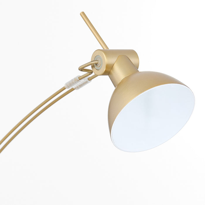 Myhouse Lighting Quorum - 943-80 - LED Wall Mount - Ricardo - Aged Brass