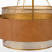 Myhouse Lighting Cyan - 11932 - Six Light Chandelier - Newcomb - Aged Brass/Brown