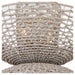 Myhouse Lighting Cyan - 11933 - Six Light Chandelier - Masasa - Pale Grey/Nickel