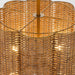 Myhouse Lighting Cyan - 11936 - Four Light Pendant - Boracay - Natural Cane/Antique Brass