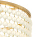 Myhouse Lighting Cyan - 11943 - Eight Light Pendant - Ophelia - Aged Brass