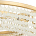 Myhouse Lighting Cyan - 11944 - Eight Light Chandelier - Ophelia - Aged Brass