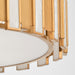 Myhouse Lighting Cyan - 11951 - Five Light Pendant - Volterra - Aged Brass