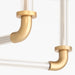 Myhouse Lighting Cyan - 11954 - Five Light Chandelier - Hightower - Clear/Aged Brass