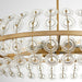 Myhouse Lighting Cyan - 11960 - Six Light Pendant - Selena - Aged Brass