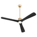 Myhouse Lighting Cyan - 11975 - 60"Ceiling Fan - Shamal - Aged Brass/Matte Black