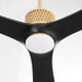 Myhouse Lighting Cyan - 11975 - 60"Ceiling Fan - Shamal - Aged Brass/Matte Black