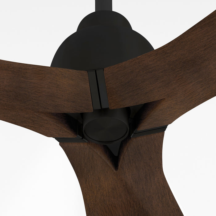 Myhouse Lighting Cyan - 11980 - 62"Ceiling Fan - Bora Bora - Black/Walnut