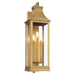 Myhouse Lighting Cyan - 11991 - Three Light Outdoor Wall Sconce - Salem - Heritage Brass