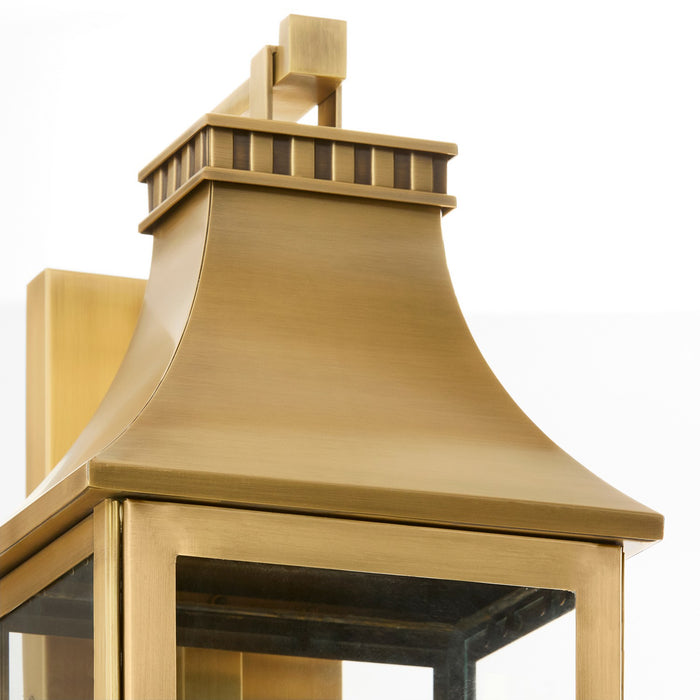 Myhouse Lighting Cyan - 11991 - Three Light Outdoor Wall Sconce - Salem - Heritage Brass
