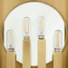 Myhouse Lighting Cyan - 11994 - Four Light Outdoor Wall Sconce - Guilford - Heritage Brass