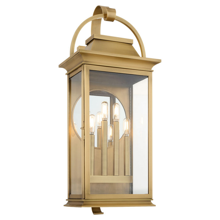 Myhouse Lighting Cyan - 11997 - Four Light Outdoor Wall Sconce - Concord - Heritage Brass