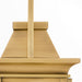 Myhouse Lighting Cyan - 11997 - Four Light Outdoor Wall Sconce - Concord - Heritage Brass