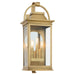 Myhouse Lighting Cyan - 11998 - Three Light Outdoor Wall Sconce - Concord - Heritage Brass