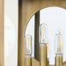 Myhouse Lighting Cyan - 11998 - Three Light Outdoor Wall Sconce - Concord - Heritage Brass