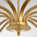 Myhouse Lighting Quorum - 6240-12-47 - 12 Light Chandelier - Chantelle - Brushed Brass