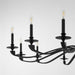Myhouse Lighting Quorum - 6240-12-59 - 12 Light Chandelier - Chantelle - Matte Black