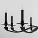 Myhouse Lighting Quorum - 6240-8-59 - Eight Light Chandelier - Chantelle - Matte Black