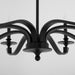 Myhouse Lighting Quorum - 6240-8-59 - Eight Light Chandelier - Chantelle - Matte Black