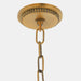 Myhouse Lighting Quorum - 693-6-47 - Six Light Chandelier - Meriam - Brushed Brass