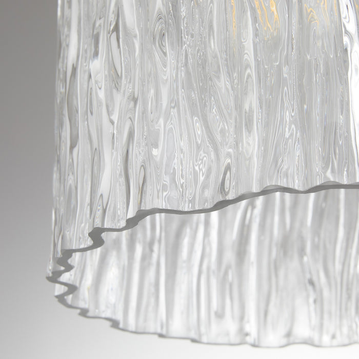 Myhouse Lighting Quorum - 393-47 - One Light Pendant - Meriam - Brushed Brass