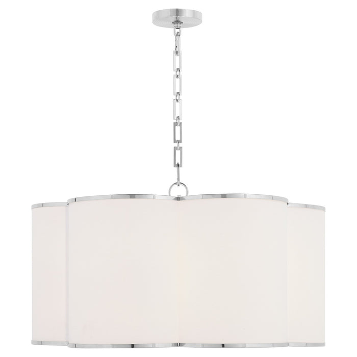 Myhouse Lighting Quorum - 8228-6-14 - Six Light Pendant - Belinder - Chrome