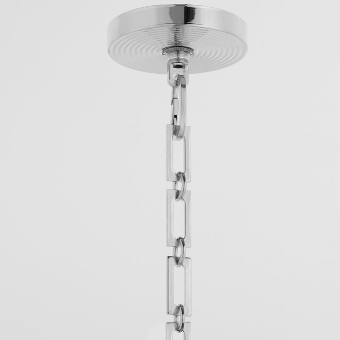 Myhouse Lighting Quorum - 8228-6-14 - Six Light Pendant - Belinder - Chrome
