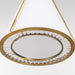 Myhouse Lighting Quorum - 8382-3-47 - Three Light Pendant - Gorham - Brushed Brass