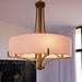 Myhouse Lighting Quorum - 841-4-47 - Four Light Pendant - Imperial - Brushed Brass