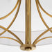 Myhouse Lighting Quorum - 841-6-47 - Six Light Pendant - Imperial - Brushed Brass