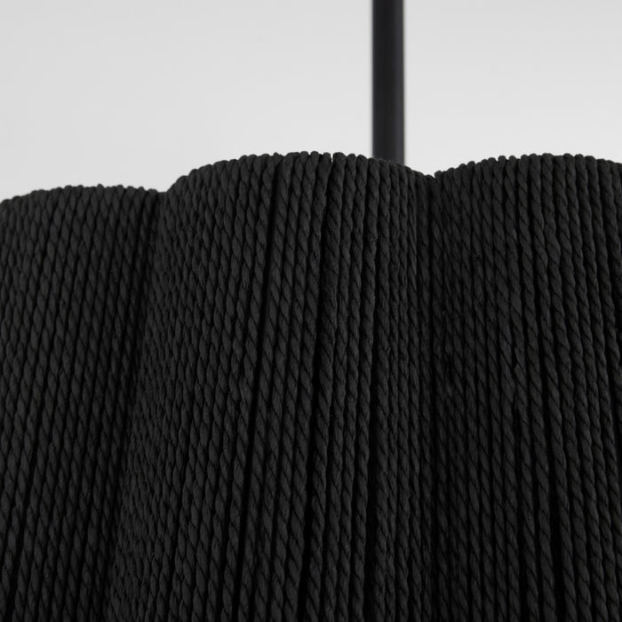 Myhouse Lighting Quorum - 851-3-59 - Three Light Pendant - Anton - Matte Black