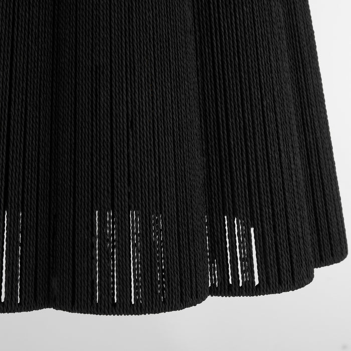 Myhouse Lighting Quorum - 851-6-59 - Six Light Pendant - Anton - Matte Black