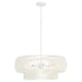 Myhouse Lighting Quorum - 8905-6-8 - Six Light Pendant - Harrelson - Studio White