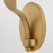 Myhouse Lighting Quorum - 5240-1-47 - One Light Wall Mount - Chantelle - Brushed Brass