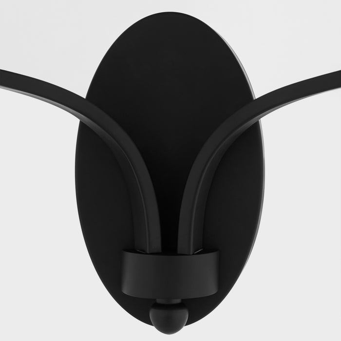 Myhouse Lighting Quorum - 5240-2-59 - Two Light Wall Mount - Chantelle - Matte Black