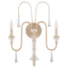 Myhouse Lighting Quorum - 585-2-52 - Two Light Wall Mount - Clasica - Washed Oak