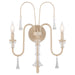 Myhouse Lighting Quorum - 585-2-52 - Two Light Wall Mount - Clasica - Washed Oak
