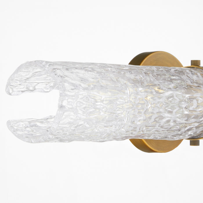 Myhouse Lighting Quorum - 593-2-147 - Two Light Wall Sconce - Meriam - Brushed Brass