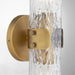 Myhouse Lighting Quorum - 593-2-147 - Two Light Wall Sconce - Meriam - Brushed Brass