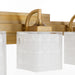 Myhouse Lighting Quorum - 5502-3-47 - Three Light Vanity - Diamonte - Brushed Brass