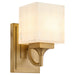 Myhouse Lighting Quorum - 5502-1-47 - One Light Wall Mount - Diamonte - Brushed Brass