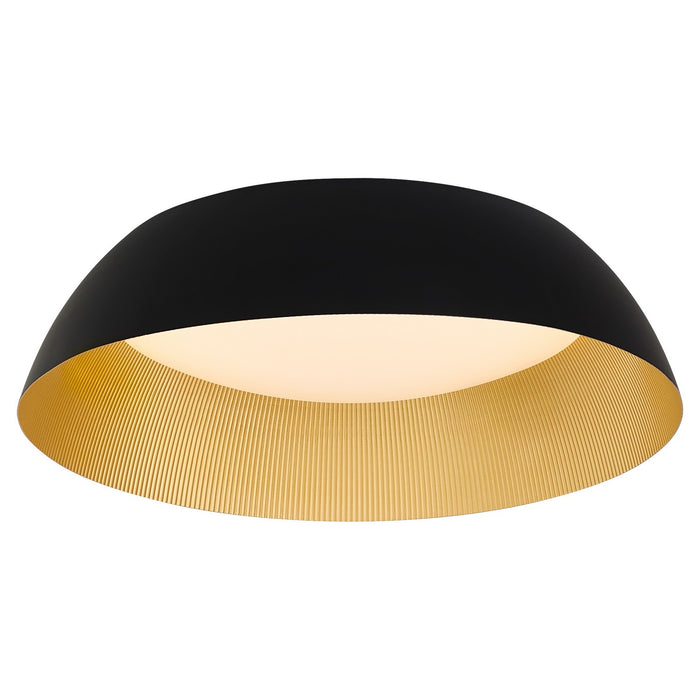 Myhouse Lighting Oxygen - 3-216-1550 - LED Ceiling Mount - Lucci - Black / Industrial Brass