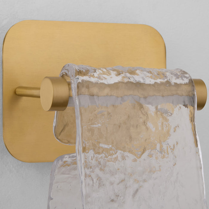 Myhouse Lighting Oxygen - 3-502-40 - LED Wall Sconce - Veer - Aged Brass