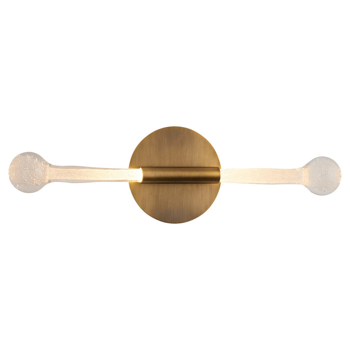 Myhouse Lighting Quorum - 3-503-56 - LED Wall Sconce - Manhattan - Brushed Brass