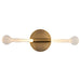 Myhouse Lighting Quorum - 3-503-56 - LED Wall Sconce - Manhattan - Brushed Brass