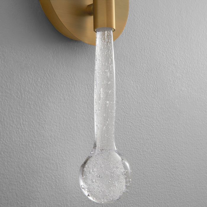 Myhouse Lighting Quorum - 3-503-56 - LED Wall Sconce - Manhattan - Brushed Brass