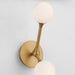 Myhouse Lighting Quorum - 3-546-56 - LED Wall Sconce - Orbe - Brushed Brass