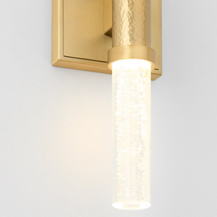 Myhouse Lighting Oxygen - 3-580-40 - LED Wall Sconce - Monet - Aged Brass